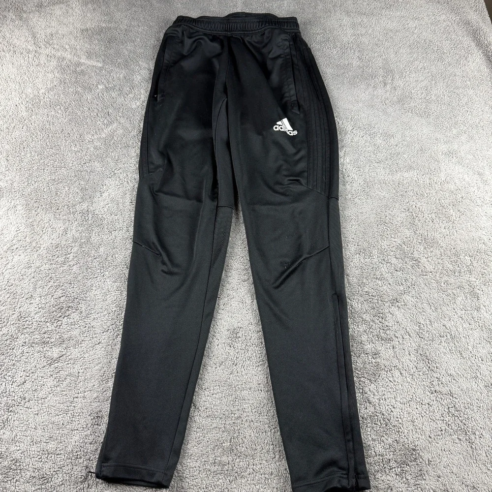 Adidas Sweatpants Mens Small Black Athletic Tapered‎ Performance Track Climacool